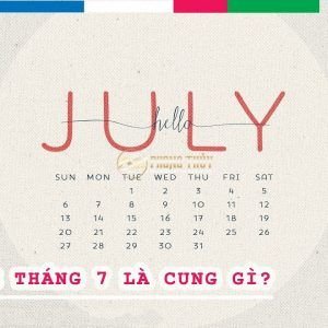 sinh tháng 7 là cung gì