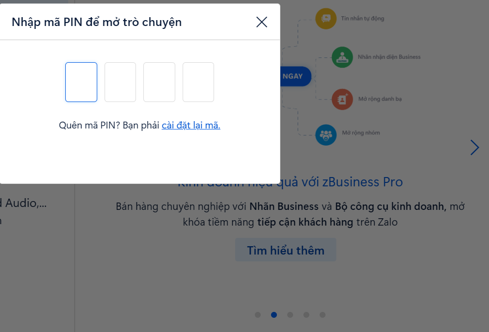 Thanh tìm kiếm zalo màu đỏ báo hiệu điều gì?